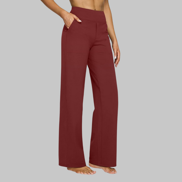 Trousers | Straight-Leg Silhouette, Elastic Waistband 10