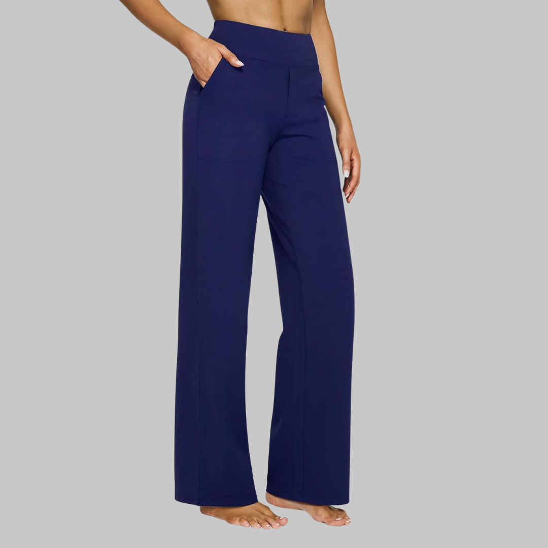 Trousers | Straight-Leg Silhouette, Elastic Waistband 11