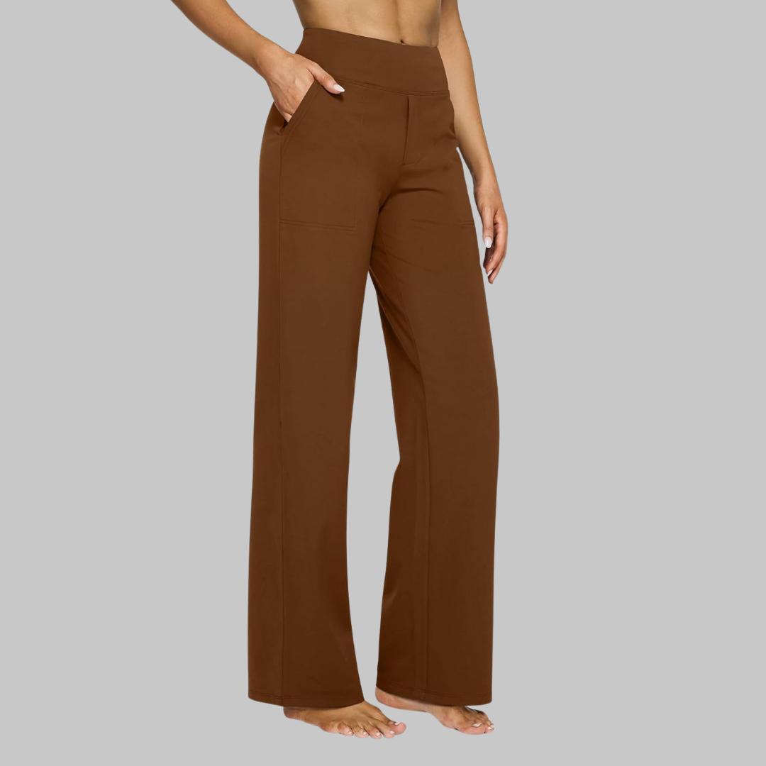 Trousers | Straight-Leg Silhouette, Elastic Waistband 12