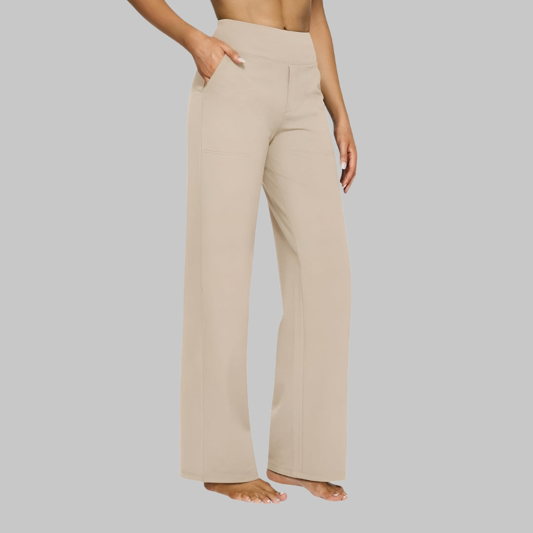 Trousers | Straight-Leg Silhouette, Elastic Waistband 6