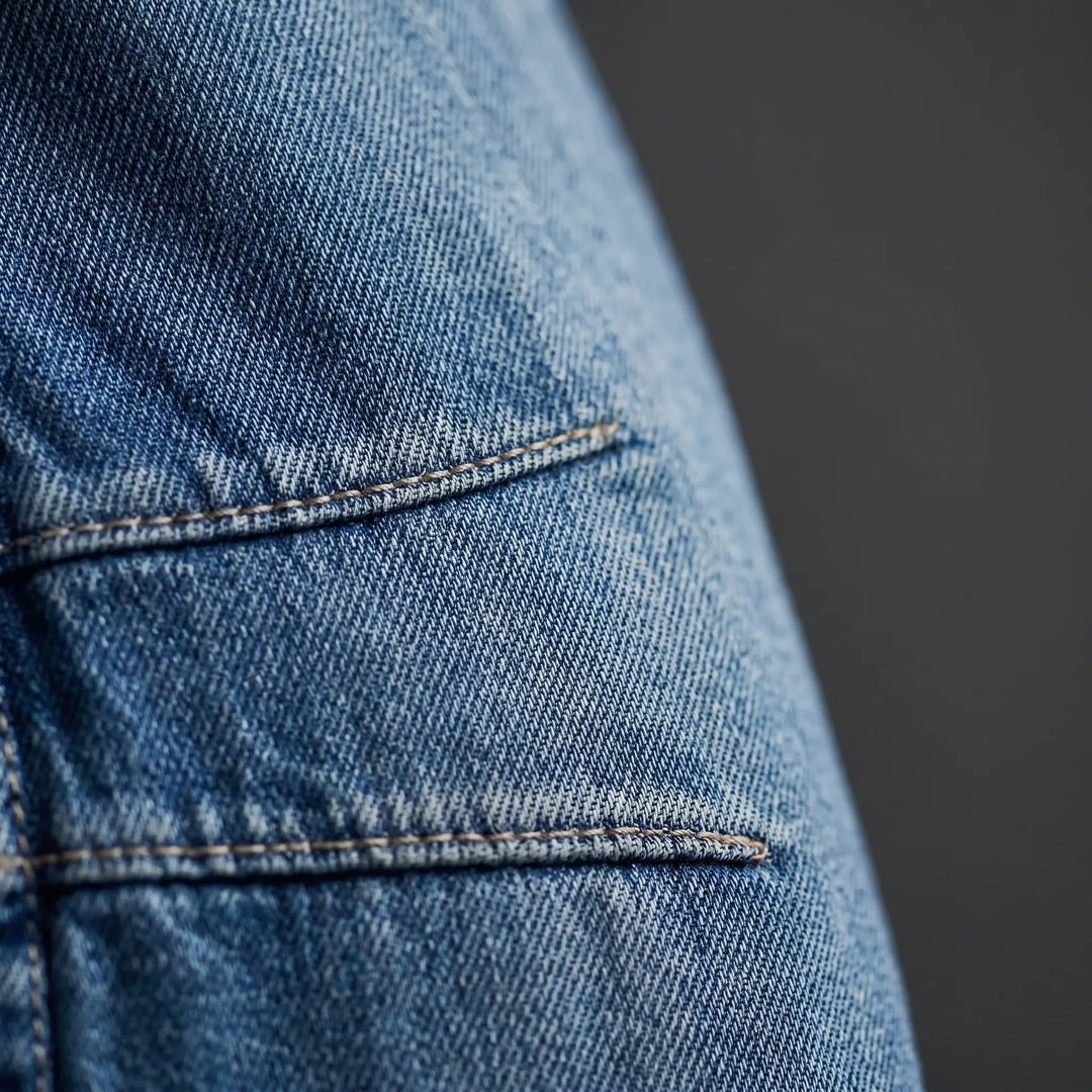 Wide Leg Jeans | Curved Silhouette, Cropped Ankle 3