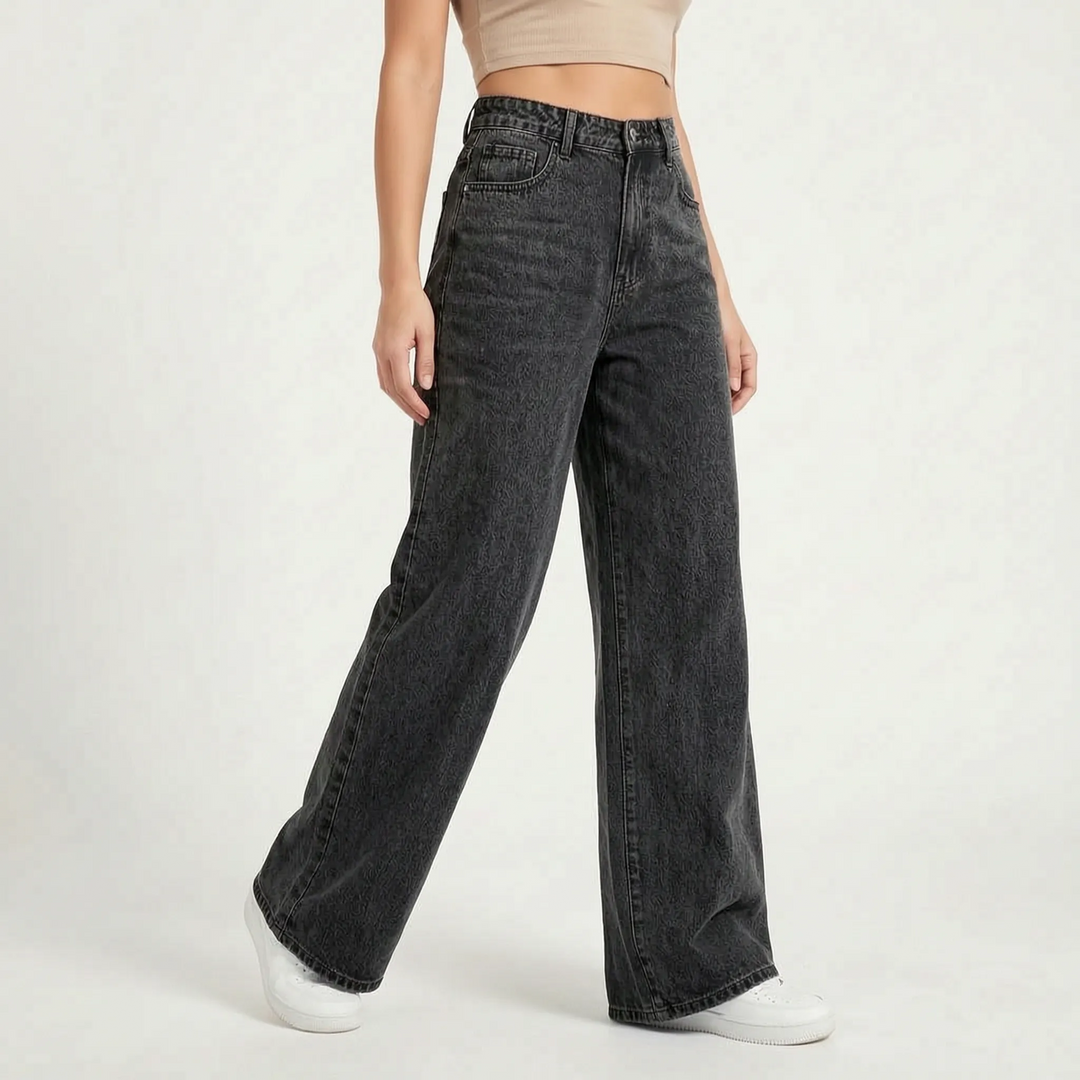 Wide Leg Jeans | Mid-Rise, Full Length 4