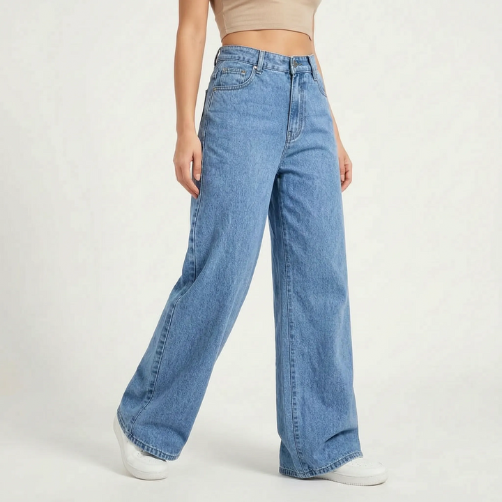 Wide Leg Jeans | Mid-Rise, Full Length 6