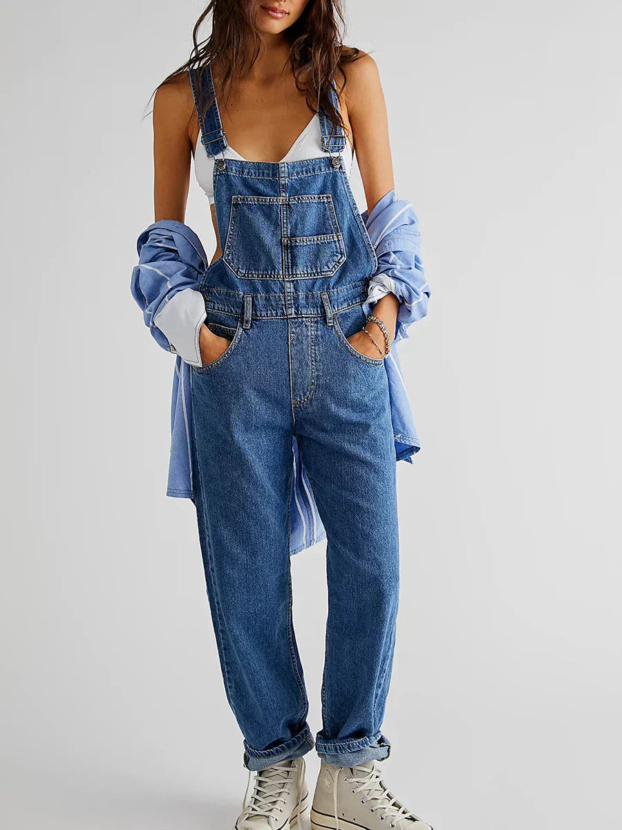 Women's Relaxed Utility Jumpsuit