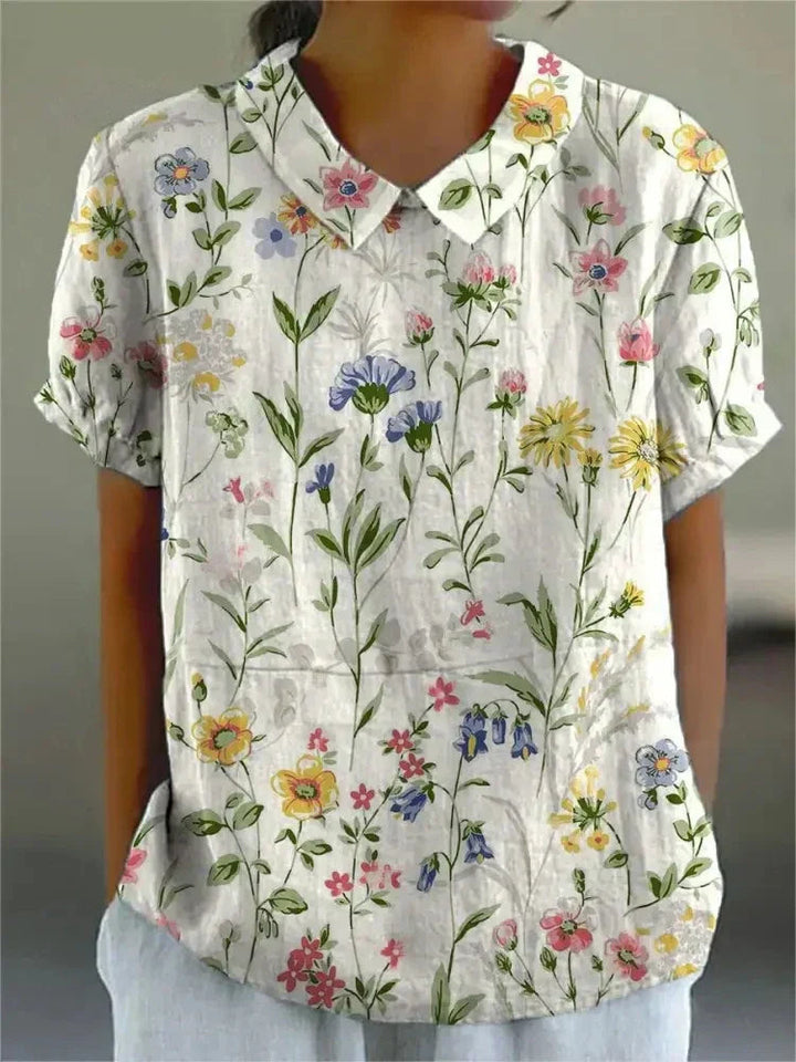 Womens Shirt | Floral Design, Relaxed Fit 1
