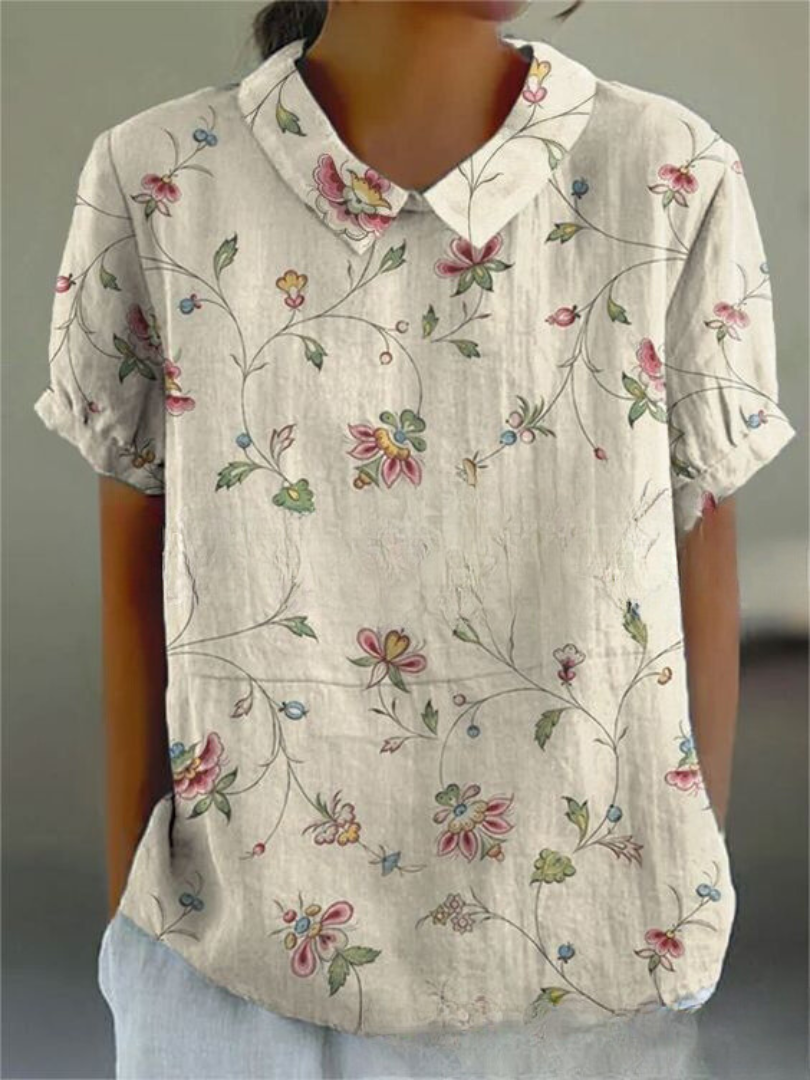 Womens Shirt | Floral Design, Relaxed Fit 2