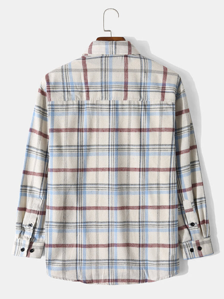Men's Checked Polo Shirt